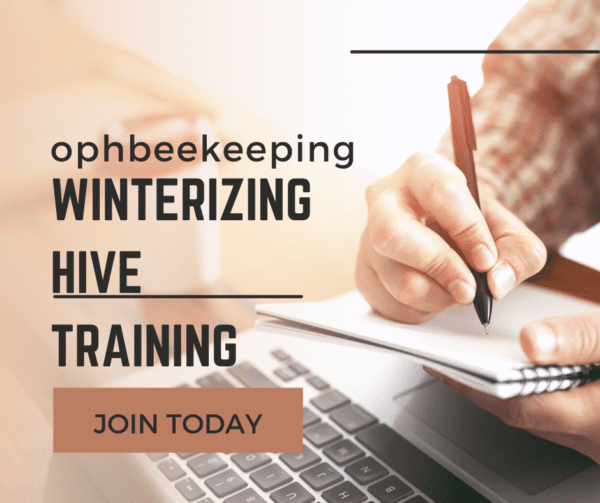 Winterizing Bee Hives Training Course