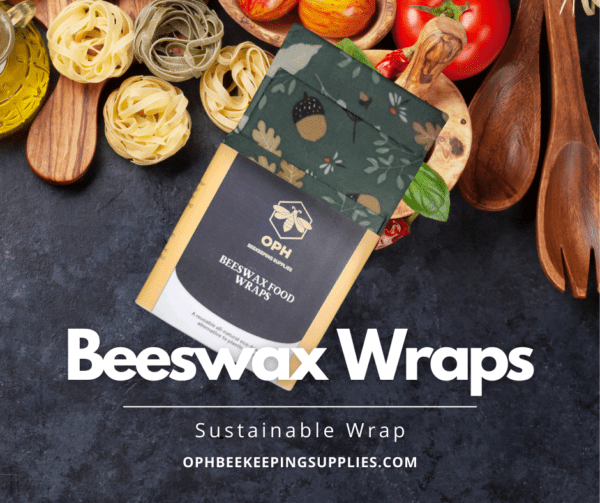 Beeswax Wraps set of three-Acorn Style